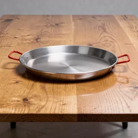 Paella vasserpenyő piros füllel, 60 cm, de Buyer