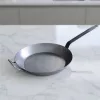 Vasserpenyő nyéllel és füllel, 36 cm, Carbone Plus, de Buyer