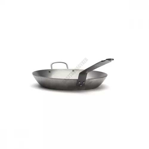 Vasserpenyő nyéllel és füllel, 36 cm, Carbone Plus, de Buyer
