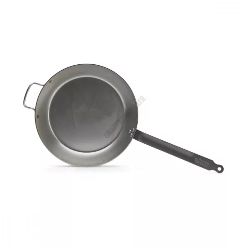 Vasserpenyő nyéllel és füllel, 36 cm, Carbone Plus, de Buyer