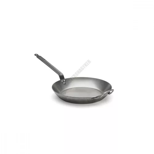 Vasserpenyő nyéllel és füllel, 36 cm, Carbone Plus, de Buyer