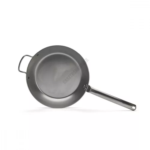Vasserpenyő rozsdamentes nyéllel, füllel, 32 cm, de Buyer