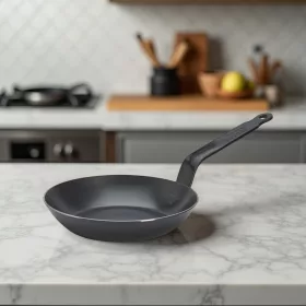 Extra erős kékacél serpenyő, 24 cm, de Buyer