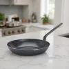 Extra erős kékacél serpenyő, 32 cm, de Buyer