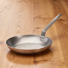 Vasserpenyő, grillserpenyő, 30 cm, Carbone Plus, de Buyer