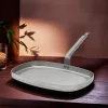 Vasserpenyő, téglalap grill serpenyő, 38×26 cm, de Buyer