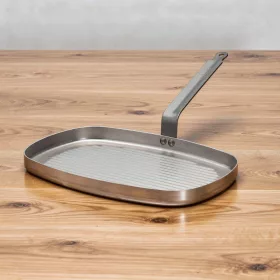Vasserpenyő, téglalap grill serpenyő, 38×26 cm, de Buyer