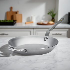   Vasserpenyő nyéllel és füllel, 32 cm, Mineral B, de Buyer