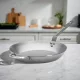 Vasserpenyő nyéllel és füllel, 32 cm, Mineral B, de Buyer