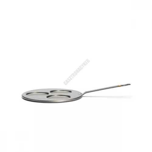 Palacsintasütő, tükörtojás-sütő, 27 cm, Mineral B, de Buyer, vas