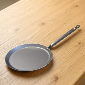 Palacsintasütő, 24 cm, Mineral B, de Buyer, vas