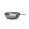Wok nyéllel és füllel, 32 cm, de Buyer, vas