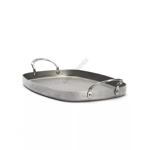 Vasserpenyő, grill téglalap serpenyő, 38×26 cm, de Buyer