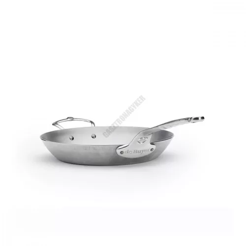 Vasserpenyő rozsdamentes acélnyéllel, füllel, 32 cm, de Buyer
