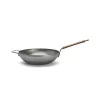 Wok bükkfa nyéllel, füllel, 32 cm, de Buyer, vas