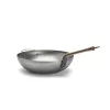 Wok bükkfa nyéllel, füllel, 32 cm, de Buyer, vas