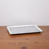 Sütőlemez, 40×30 cm, 45 fok felhajtás, perforált alumínium, de Buyer