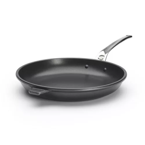 Serpenyő nyéllel és füllel, 32 cm, tapadásmentes, de Buyer