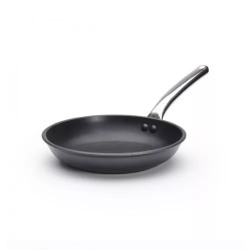 Serpenyő 24 cm, prémium tapadásmentes, indukciós, üreges nyél, de Buyer