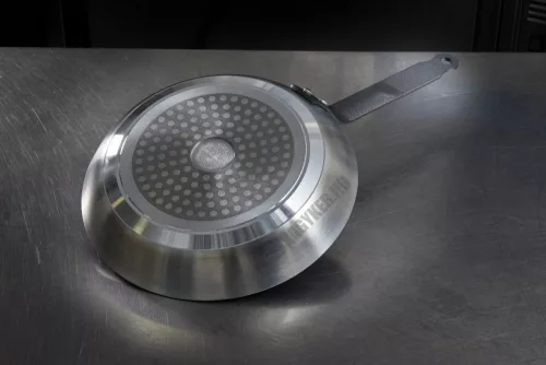 Serpenyő, 24 cm, Choc Resto Induction, tapadásmentes, de Buyer