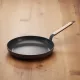 Serpenyő bükkfanyéllel, indukciós, 32 cm, tapadásmentes, de Buyer