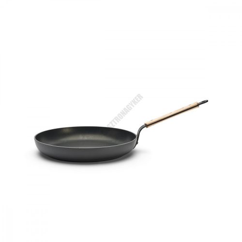 Serpenyő bükkfanyéllel, indukciós, 32 cm, tapadásmentes, de Buyer