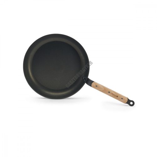 Serpenyő bükkfanyéllel, indukciós, 32 cm, tapadásmentes, de Buyer