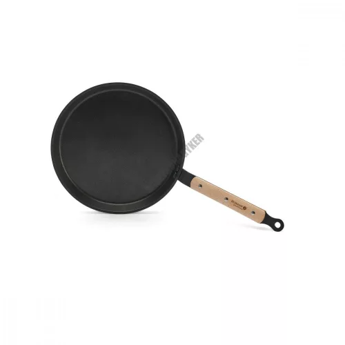 Palacsintasütő bükkfa nyéllel, 26 cm, tapadásmentes, de Buyer