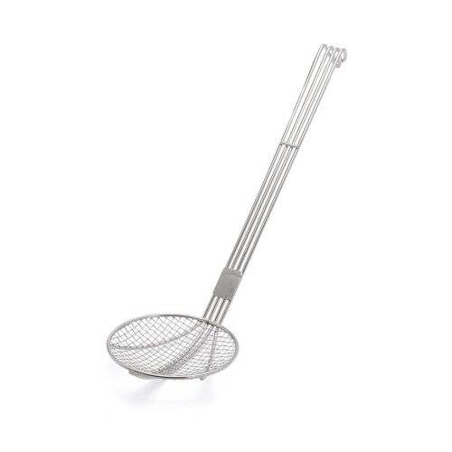 Fritou, fritőz kanál, sűrű rácsos, átmérő: 14 cm, rozsdamentes, de Buyer