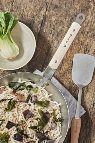 Lapátkanál, 8×35 teljes hossz: 35 cm, bükkfa nyél