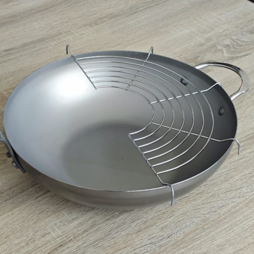 Rács woknak, 32 cm, de Buyer, rozsdamentes