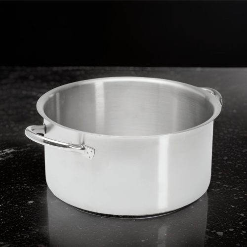 Alacsony lábas, 8,6 l, de Buyer, 28 cm átm., 18/10 rozsdamentes
