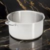 Alacsony lábas, 13,5 l, de Buyer, 32 cm átm., 18/10 rozsdamentes