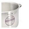 Alacsony lábas, 13,5 l, de Buyer, 32 cm átm., 18/10 rozsdamentes