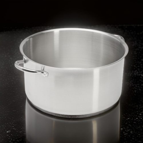 Alacsony lábas, 18,3 l, de Buyer, 36 cm átm., 18/10 rozsdamentes