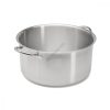 Alacsony lábas, 25 l, de Buyer, 40 cm átm., 18/10 rozsdamentes