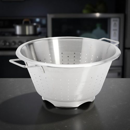 Szűrődézsa, kúpos, 36,5 cm, de Buyer, rozsdamentes
