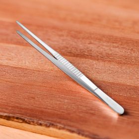 Tálalócsipesz/séfcsipesz, 25 cm, rozsdamentes