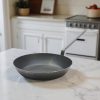 Kékacél serpenyő, 32 cm, La Lyonnaise, de Buyer