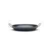 Paella vasserpenyő, 37 cm, La Lyonnaise, kékacél, de Buyer