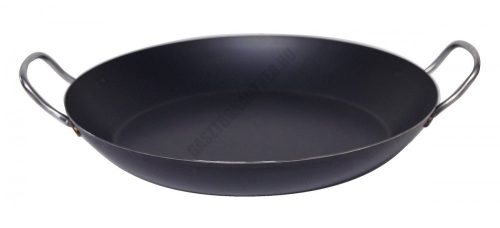 Paella vasserpenyő, 60 cm, La Lyonnaise, kékacél, de Buyer