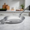 Vasserpenyő nyéllel és füllel, 32 cm, Mineral B, de Buyer