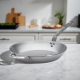 Vasserpenyő nyéllel és füllel, 32 cm, Mineral B, de Buyer
