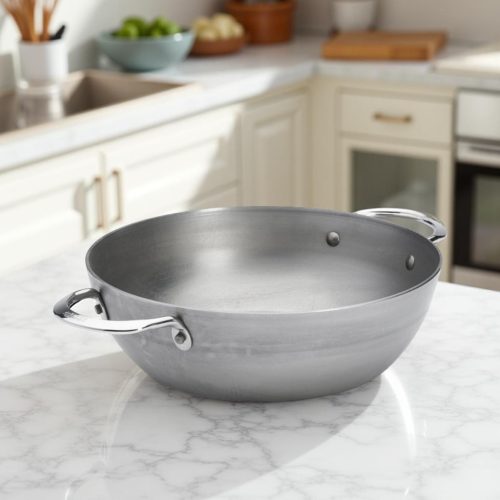 Vasserpenyő két füllel, mély, 24 cm, 2,5 l, de Buyer