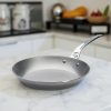 Vasserpenyő rozsdamentes acélnyéllel, 28 cm, de Buyer