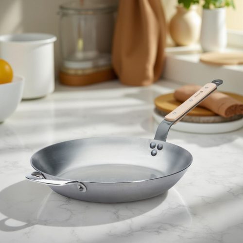 Vasserpenyő bükkfa nyéllel, füllel, 32 cm, de Buyer