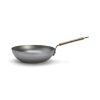 Wok bükkfa nyéllel, 28 cm, de Buyer, vas