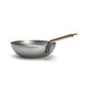 Wok bükkfa nyéllel, 28 cm, de Buyer, vas