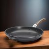 Serpenyő nyéllel és füllel, 32 cm, tapadásmentes, de Buyer