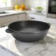 Wok két füllel, 32 cm, tapadásmentes, de Buyer